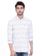 ROCX White Twill Check Slim Fit Shirts