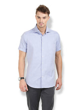 Thisrupt Blue Marble casual slim fit shirt