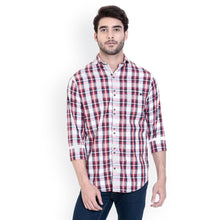 ROCX Shirts Red - White Multi Colour Check