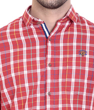 ROCX Shirts  Red - White Multi Colour Check