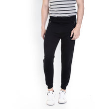 Rocx Men's Black Colour Trackpant With Zip