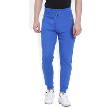 Rocx Men Cotton Blue Track Pant