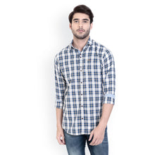 ROCX Shirts Blue - White Multi Colour Check