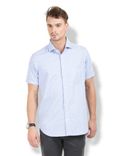Thisrupt Blue Marble casual slim fit shirt