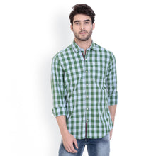 ROCX Shirts Green - Blue Multi Colour