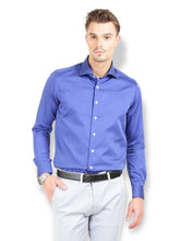 Thisrupt Blue Marble casual slim fit shirt