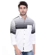 ROCX Shirts Black - Grey Colour Panel Shirt