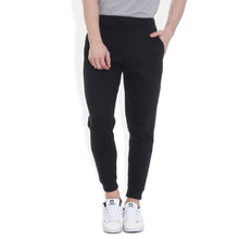Rocx Men Cotton Black Track Pant