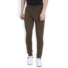 Rocx Men Cotton Green Track Pant