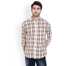 ROCX Shirts Yellow - White Multi Colour Check