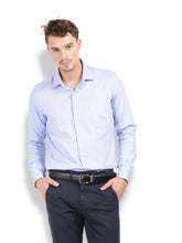Thisrupt Blue Marble casual slim fit shirt