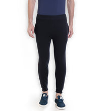 Rocx Men's Navy Colour P K Trackpant With Contrast Strap