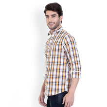 ROCX Shirts Yellow - White Multi Colour Check