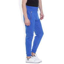 Rocx Men Cotton Blue Track Pant