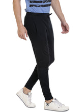 Rocx Men's Black Colour Printed Trackpant