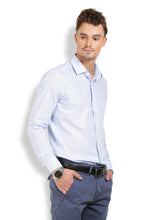 Thisrupt Blue Marble Formal slim fit shirt