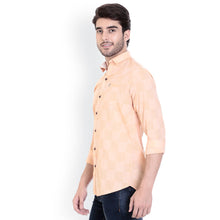 ROCX Shirts Orange Multi Colour Check Shirts