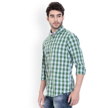 ROCX Shirts Green - Blue Multi Colour