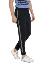 Rocx Men's Black Colour Constra Trackpant