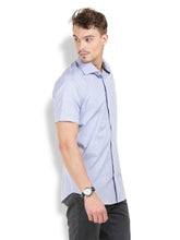 Thisrupt Blue Marble casual slim fit shirt