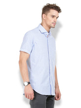 Thisrupt Blue Marble casual slim fit shirt