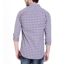 ROCX Shirts Orange Grey Multi Colour Check Shirts