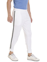 Rocx Men's White Colour Constra Trackpant