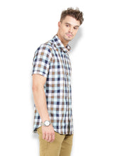 Thisrupt Blue Marble casual slim fit shirt
