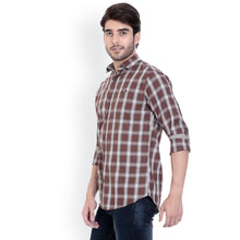 ROCX Shirts Navy Blue-White Twill Check