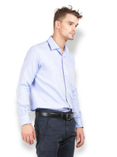 Thisrupt Blue Marble casual slim fit shirt