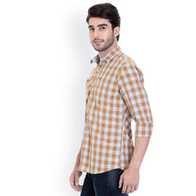 Rocx Shirts Yellow - Blue Multi Colour