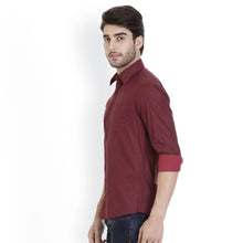 ROCX Shirts Red Colour Printed Shirts
