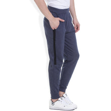 Rocx Men Cotton Blue Track Pant