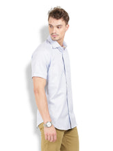 Thisrupt Blue Marble casual slim fit shirt