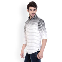 ROCX Black-White Twill Check Slim Fit Shirts