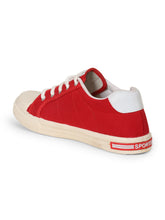 Thisrupt Mens Red Canvas Shoes