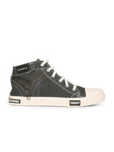 Thisrupt Mens Black Denim Shoes