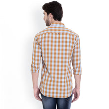 Rocx Shirts Yellow - Blue Multi Colour