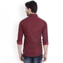 ROCX Shirts Red Colour Printed Shirts