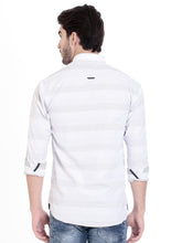 ROCX White Twill Check Slim Fit Shirts