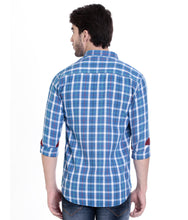 ROCX Shirts Blue - White Multi Colour Check