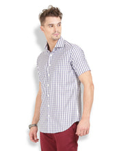 Thisrupt Blue Marble casual slim fit shirt