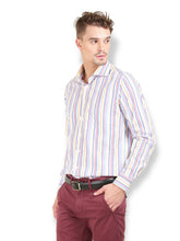 Thisrupt Blue Marble Formal slim fit shirt