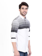 ROCX Shirts  Black Colour Panel Shirts