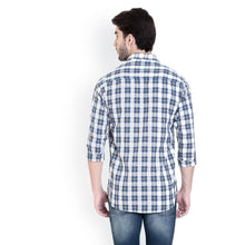 ROCX Shirts Blue - White Multi Colour Check