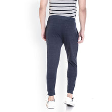 Rocx Men's Navy And Milange Colour Beastmode Printed Track Pant