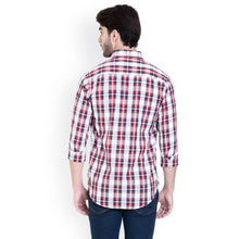 ROCX Shirts Red - White Multi Colour Check