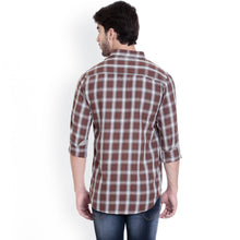 ROCX Shirts Navy Blue-White Twill Check