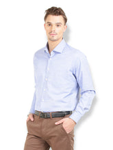 Thisrupt Blue Marble Formal slim fit shirt
