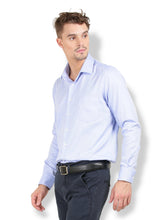 Thisrupt Blue Marble casual slim fit shirt
